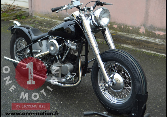 HD Panhead Bobber